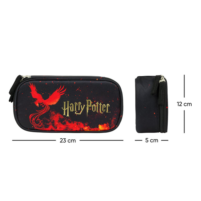 Baagl Baagl School etui Harry Potter Hogwarts 1-rits Phoenix
