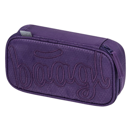 Baagl Baagl School etui Plum 1-rits