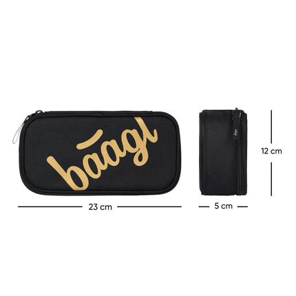Baagl Baagl School Etui Skate Gold