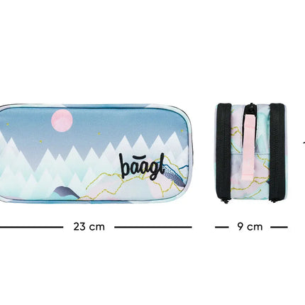 Baagl Baagl Student Etui Moon 3-ritsen