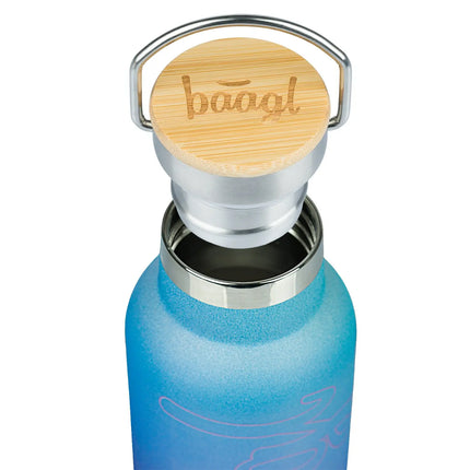 Baagl Baagl Thermosfles Bamboedeksel Gradient 500 ml