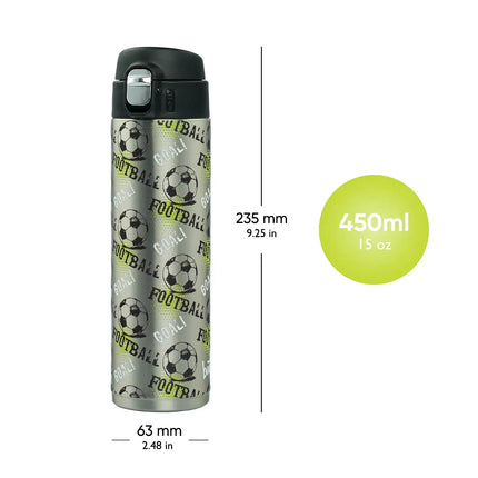 Baagl Baagl Thermosfles Voetbal 450 ml