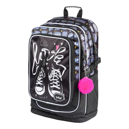 Baagl Schooltas Cubic Sneakers