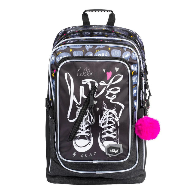 Baagl Schooltas Cubic Sneakers