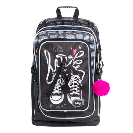 Baagl Schooltas Cubic Sneakers