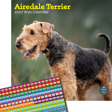 Baker & Bray Airedale Terrier Kalender 2027