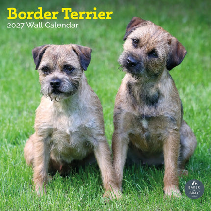 Baker & Bray Border Terrier Kalender 2027