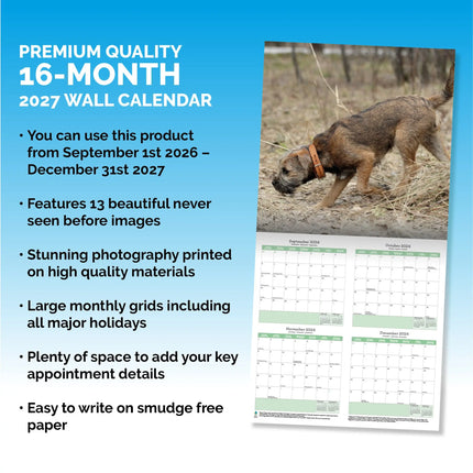 Baker & Bray Border Terrier Kalender 2027