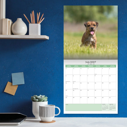 Baker & Bray Border Terrier Kalender 2027