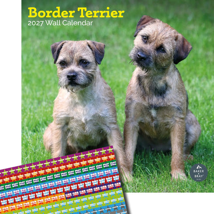 Baker & Bray Border Terrier Kalender 2027