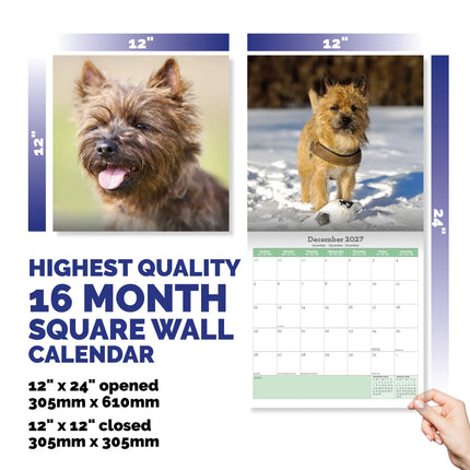 Baker & Bray Cairn Terrier Kalender 2027