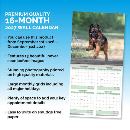 Baker & Bray Duitse Herder Kalender 2027
