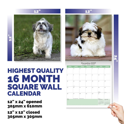 Baker & Bray Shih Tzu Kalender 2026