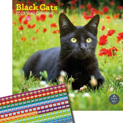 Baker & Bray Zwarte Katten Kalender 2027