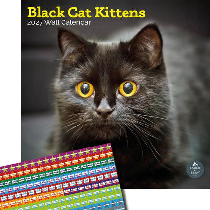 Baker & Bray Zwarte Kittens Kalender 2027