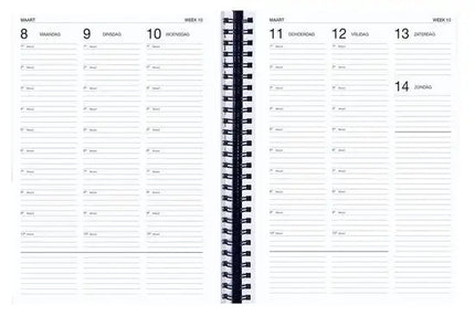 Bekking & Blitz Artemis A5 Docentenagenda 2026-2027