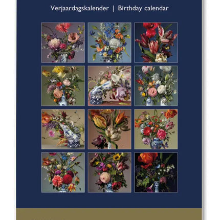 Bekking & Blitz Bas Meeuws Flower Verjaardagskalender