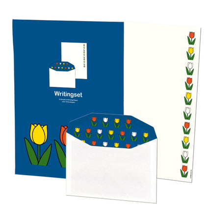 Bekking & Blitz Briefpapier met enveloppen: Tulpen, Dick Bruna
