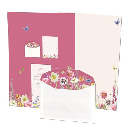 Bekking & Blitz Briefpapier met enveloppen: Wild Flower Field, Janneke Brinkman-Salentijn