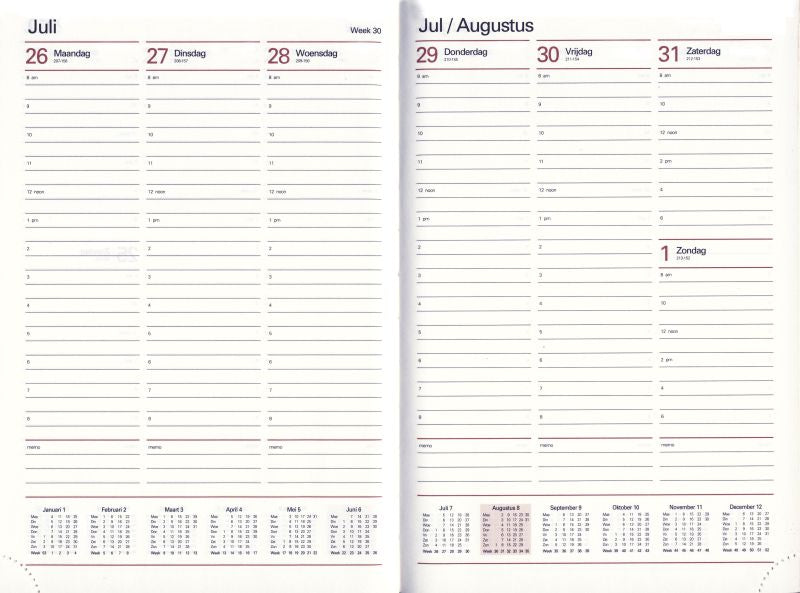 Bekking & Blitz Combi Agenda Groot Week 2026