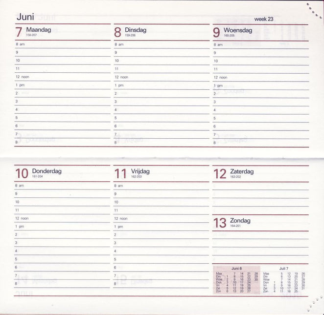 Bekking & Blitz Combi Pocket Agenda 2026