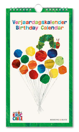 Bekking & Blitz Eric Carle The very hungry caterpillar Verjaardagskalender