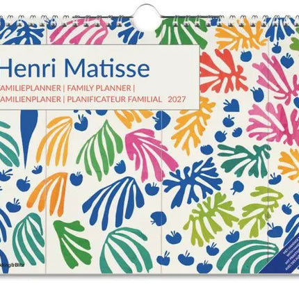 Bekking & Blitz FamiliePlanner Henri Matisse Kalender 2027
