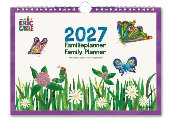 Bekking & Blitz FamiliePlanner Rupsje Nooitgenoeg Kalender 2027