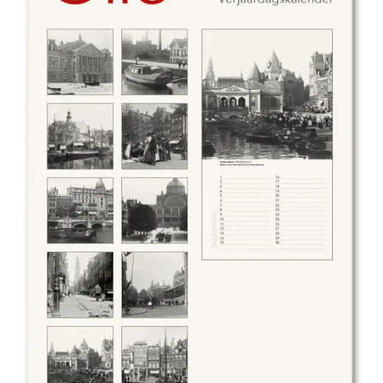 Bekking & Blitz Jacob Olie Verjaardagskalender