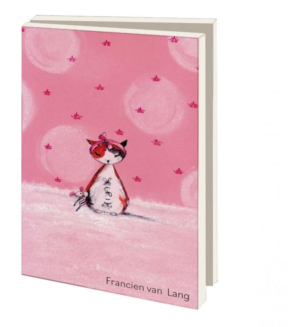 Bekking & Blitz Kaartenmapje 10 stuks met enveloppen – Poezen, Francien van Lang