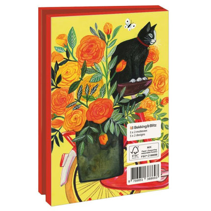 Bekking & Blitz Kaartenmapje 10 stuks met enveloppen – Special delivery, Miriam Bos