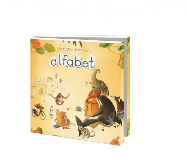 Bekking & Blitz Kaartenmapje Alfabet, Charlotte Dematons 10 Stuks