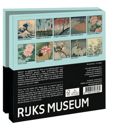 Bekking & Blitz Kaartenmapje Asian Highlights, Collection Rijksmuseum 10 Stuks