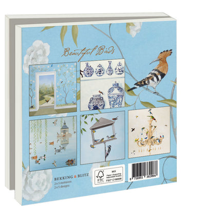 Bekking & Blitz Kaartenmapje Beautiful Birds, Rebecca Campbell 10 Stuks