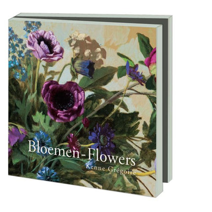 Bekking & Blitz Kaartenmapje Bloemen, Kenne Gregoire 10 Stuks