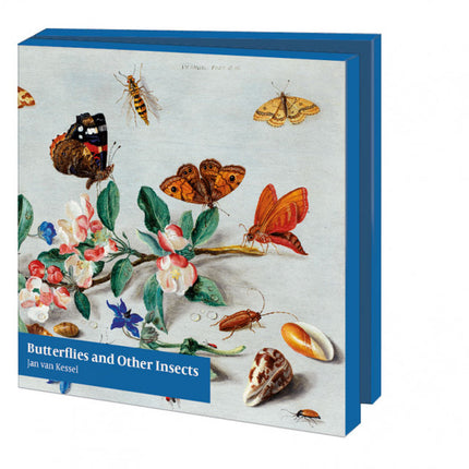 Bekking & Blitz Kaartenmapje Butterflies and Other Insects 10 Stuks