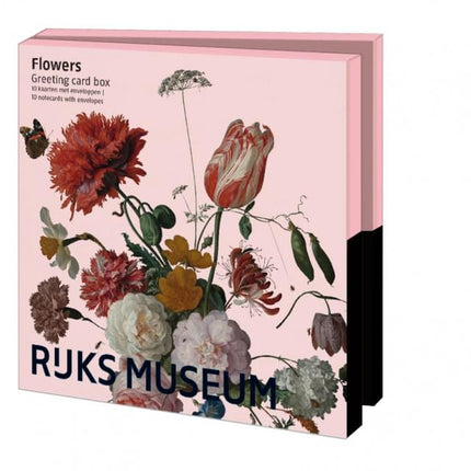 Bekking & Blitz Kaartenmapje Flowers, Collection Rijksmuseum 10 Stuks