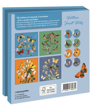 Bekking & Blitz Kaartenmapje Graceful, William Forsell Kirby 10 Stuks