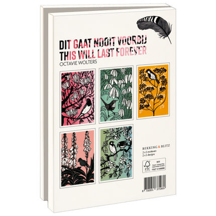 Bekking & Blitz Kaartenmapje Groot: Dit gaat nooit voorbij, Octavie Wolters