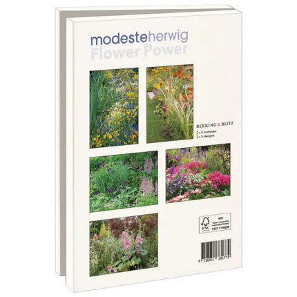 Bekking & Blitz Kaartenmapje Groot: Flower Power, Modeste Herwig