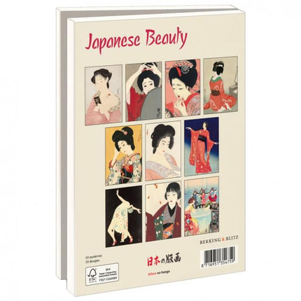 Bekking & Blitz Kaartenmapje Groot: Japanese Beauty, Nihon no hanga