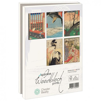 Bekking & Blitz Kaartenmapje Groot: Japanese Woodblock prints, Chester Beatty