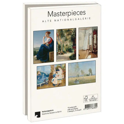 Bekking & Blitz Kaartenmapje Groot: Masterpieces Alte Nationalgalerie, SMB