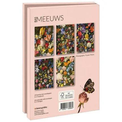 Bekking & Blitz Kaartenmapje Groot: Photographic Flower Pieces, Bas Meeuws