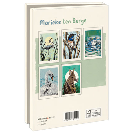 Bekking & Blitz Kaartenmapje Groot: Polder, Marieke ten Berge