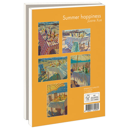 Bekking & Blitz Kaartenmapje Groot: Summer happiness, Juane Xue