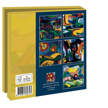 Bekking & Blitz Kaartenmapje Jan Frearks van der Bij 10 Stuks