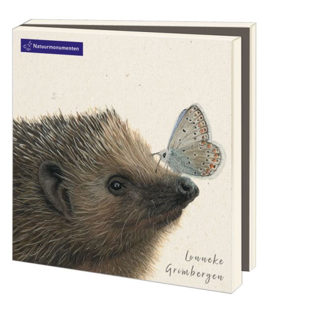 Bekking & Blitz Kaartenmapje Laat de natuur leven, Lonneke Grimbergen 10 Stuks