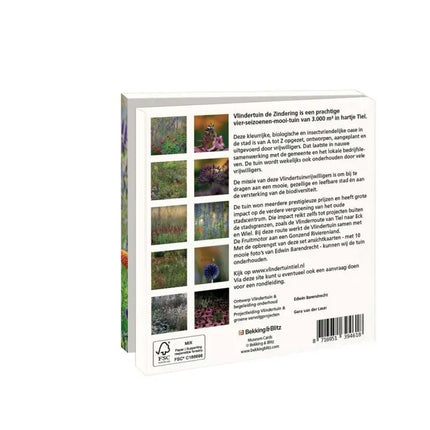 Bekking & Blitz Kaartenmapje met env, vierkant: Vlindertuin, De Zindering