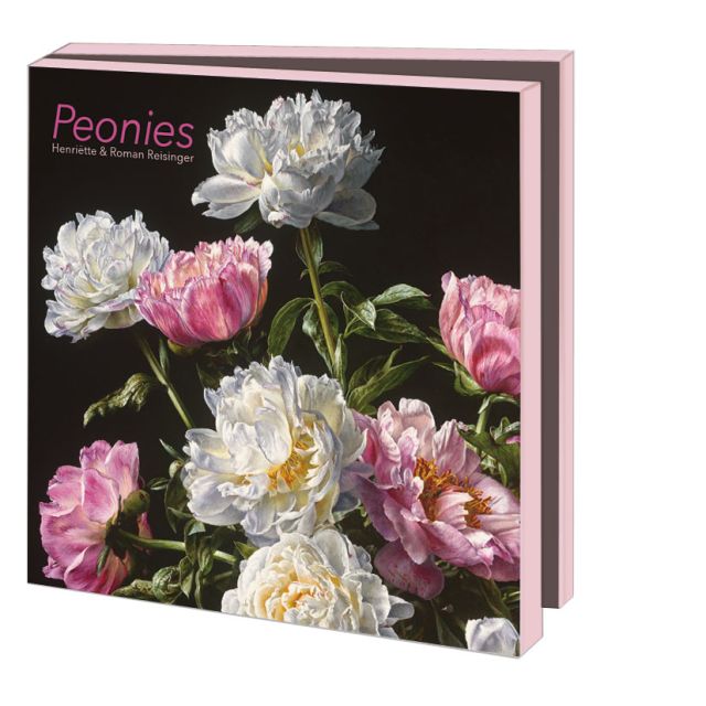 Bekking & Blitz Kaartenmapje Peonies, Henriëtte & Roman Reisinger 10 Stuks